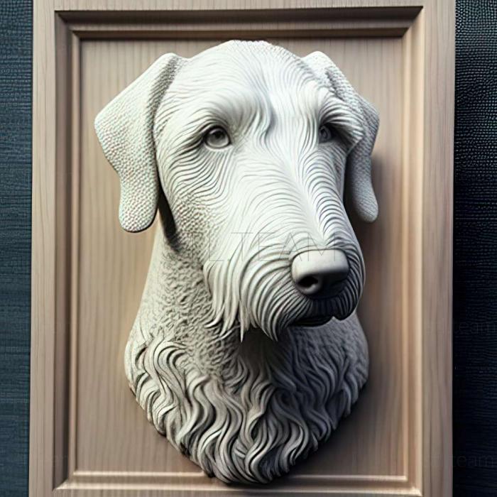 3D модель Бедлінгтон терєр собака (STL)